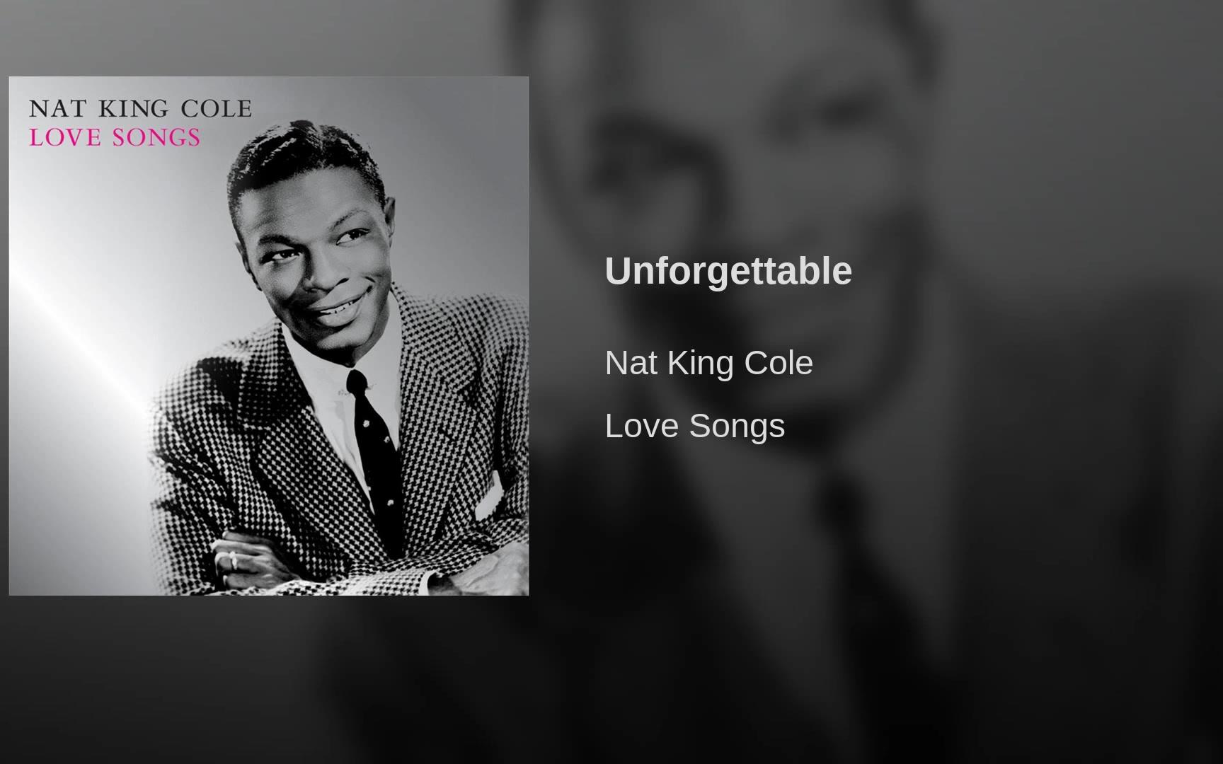 [图]Nat King Cole - Unforgettable