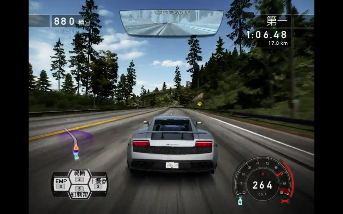 [图]NFS14 主机DLC Lamborghini Pack 热力追缉Resisting Arrest试跑