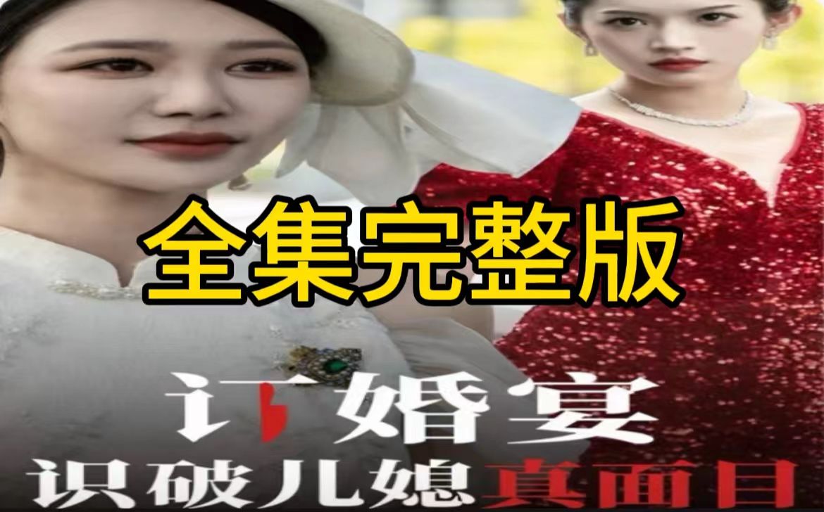 订婚宴识破儿媳真面目【1296全集无删减大结局】哔哩哔哩bilibili