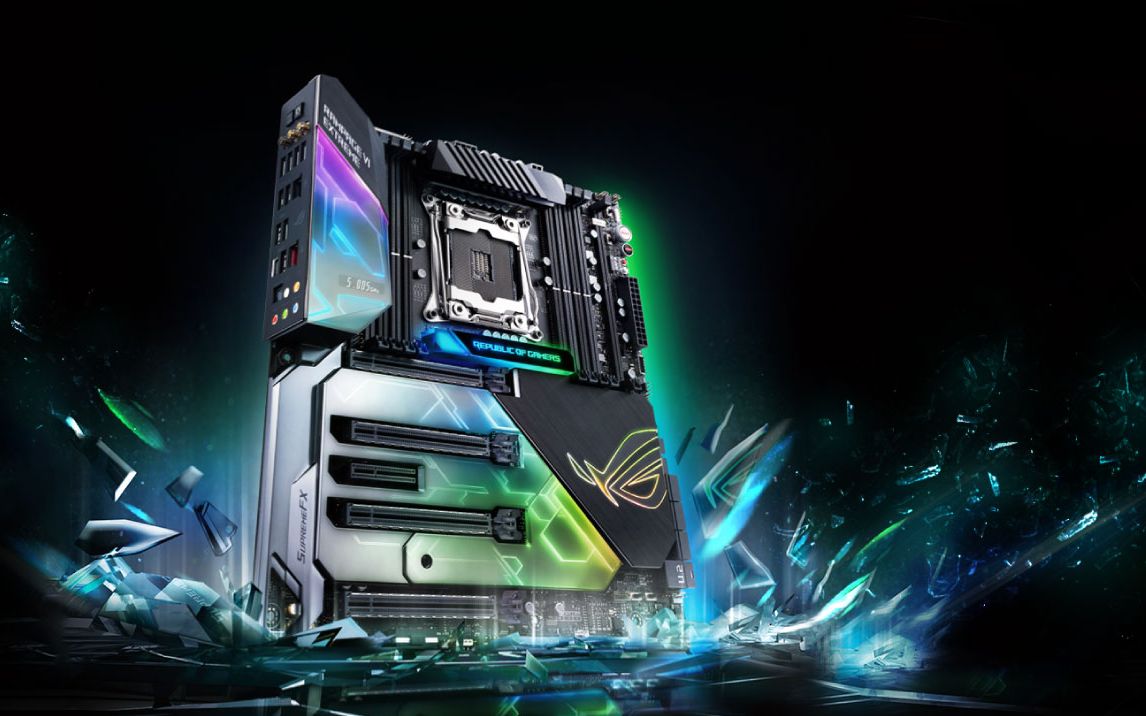 【玩家国度】华硕ROG Rampage VI Extreme R6E 简单开箱 X299主板哔哩哔哩bilibili