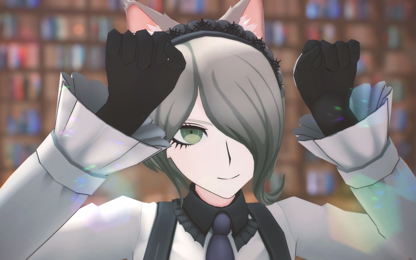 【弹丸论破mmd】东条斩美的扭腰舞_哔哩哔哩_bilibili