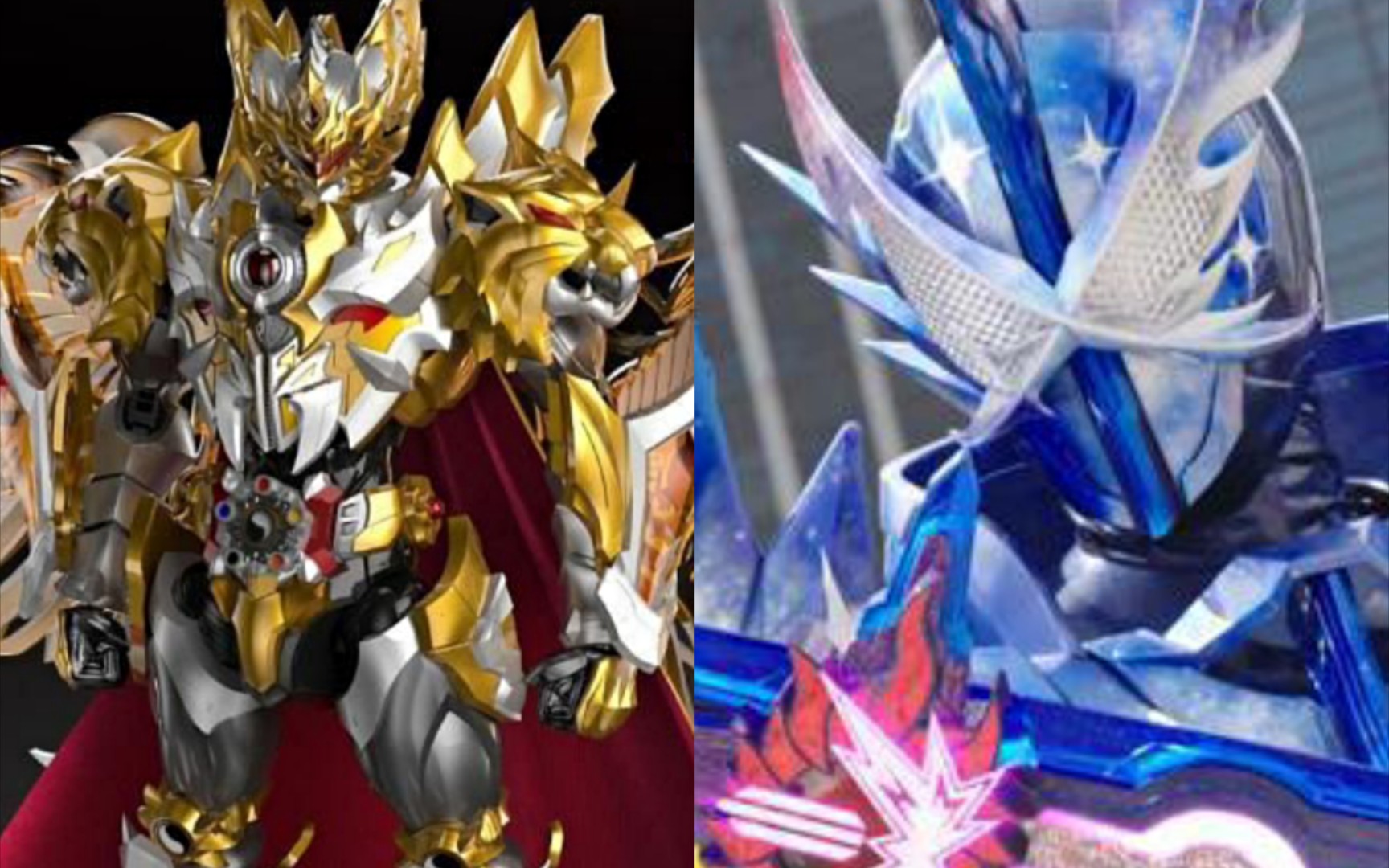 这两柄剑哪把才是特效巅峰#极光剑#帝皇侠#刃王剑#假面骑士圣刃_哔哩