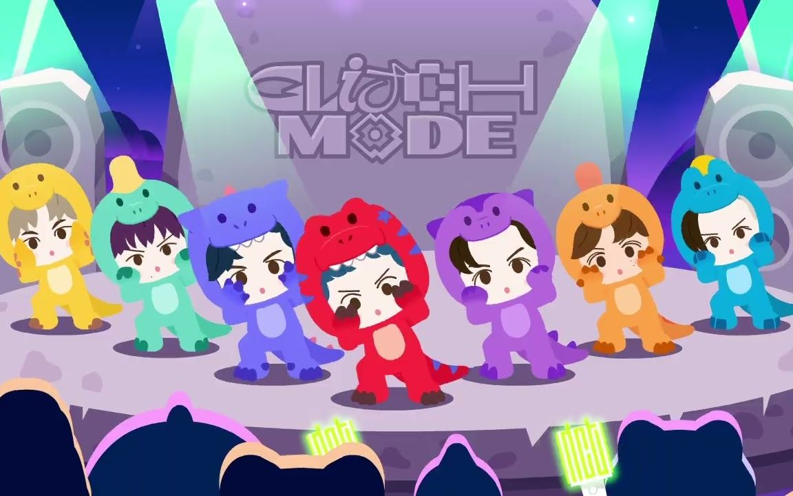 [图]【NCT中文首站】缓冲中 Glitch Mode with PINKFONG Teaser | NCT DREAM X PINKFONG