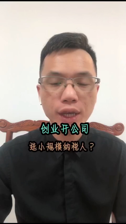 创业开公司,选择小规模纳税人还是一般纳税哔哩哔哩bilibili