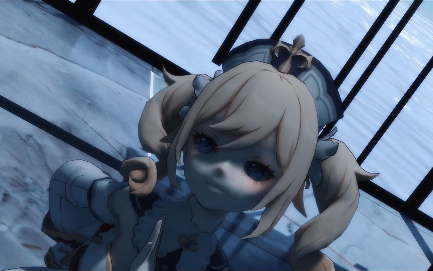 【原神mmd】芭芭拉-触摸天空