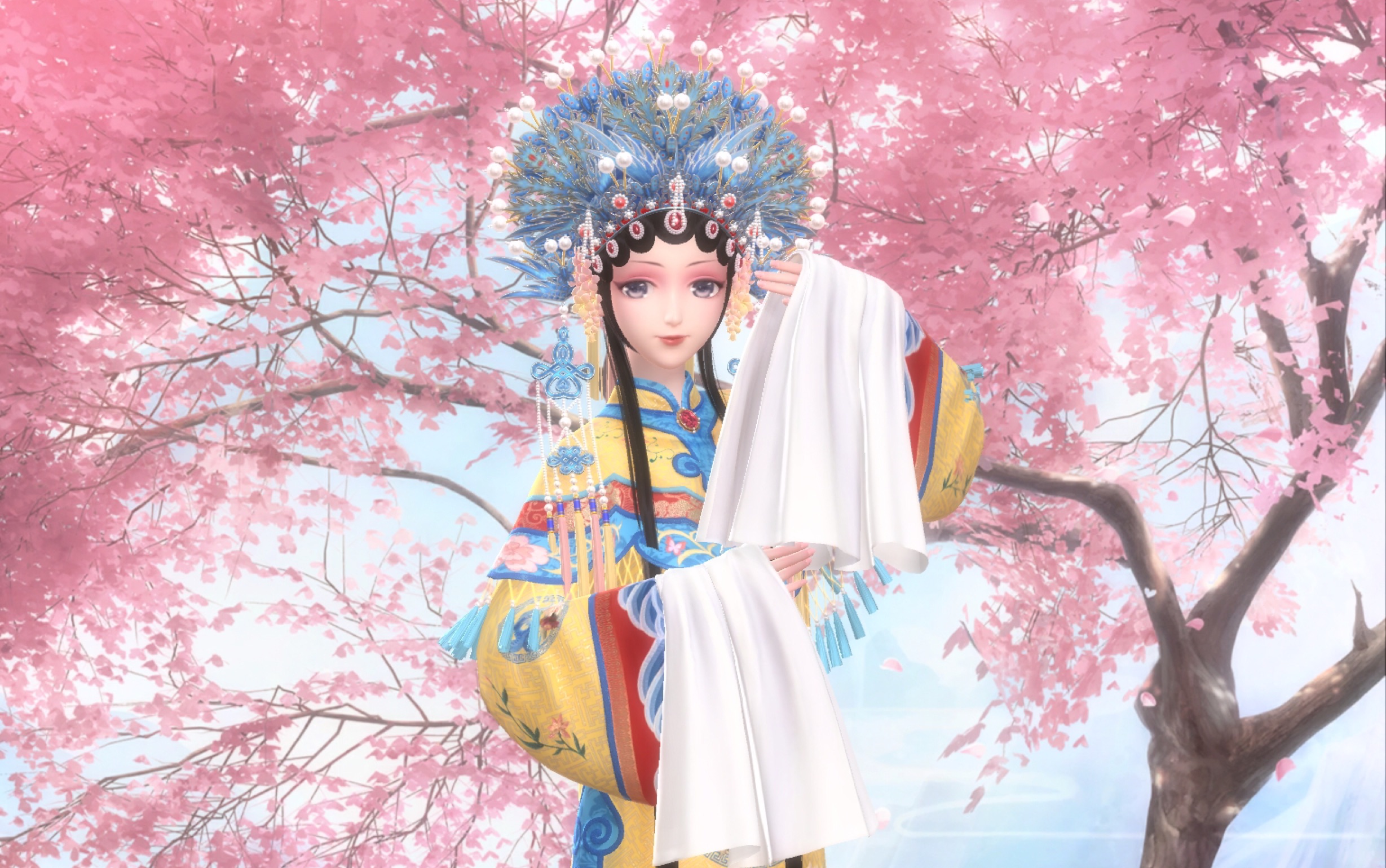 【闪耀暖暖】秦衣-辞凤阙～最美戏服喵～[苏小饭]闪耀暖暖 历时197天