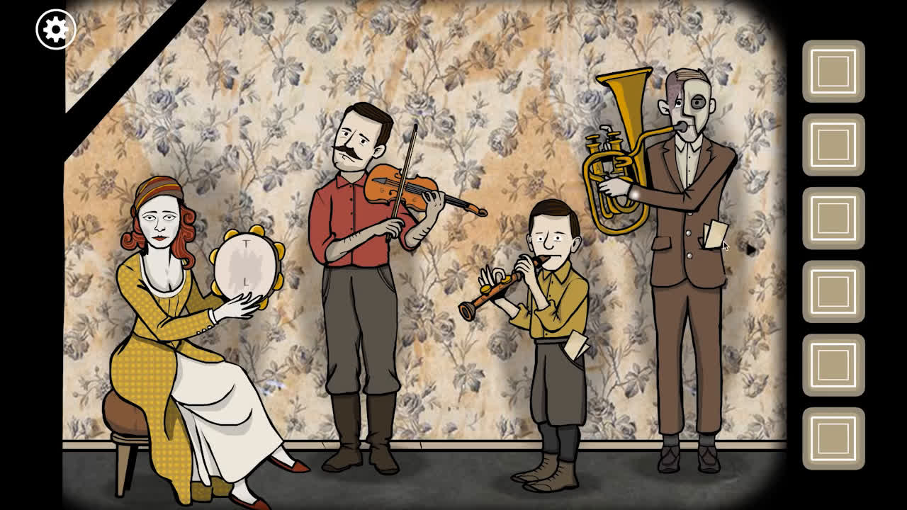 [图]【锈色湖畔：根源 Rusty Lake:Roots】The Family Band 攻略