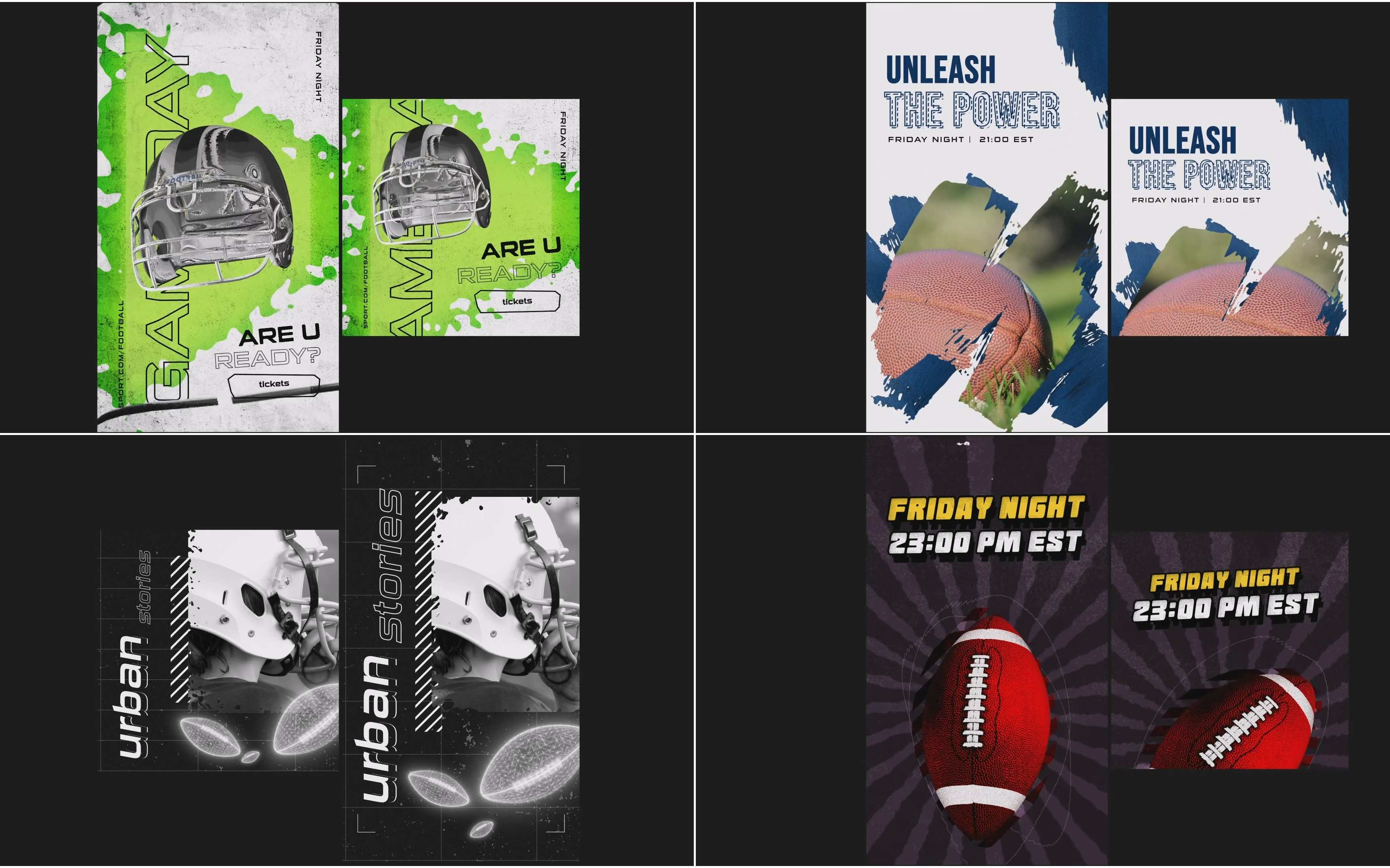 竖屏垂直分辨率开屏广告动态封面排版海报设计模板艺术海报模板广告