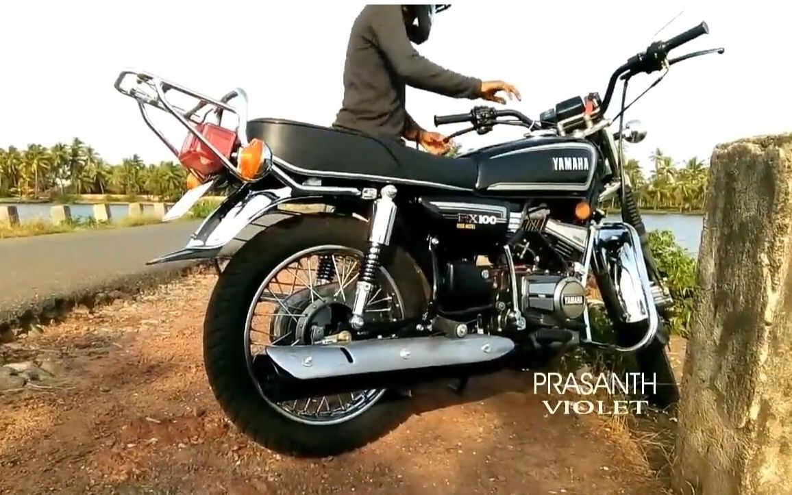 [96年雅马哈rx100]摩托车翻新修复改装| 由prasanth violet