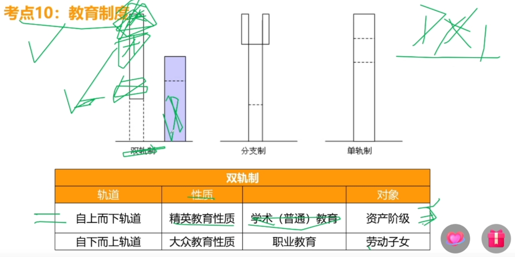 教育制度——双轨制,单轨制,分支型学制哔哩哔哩bilibili