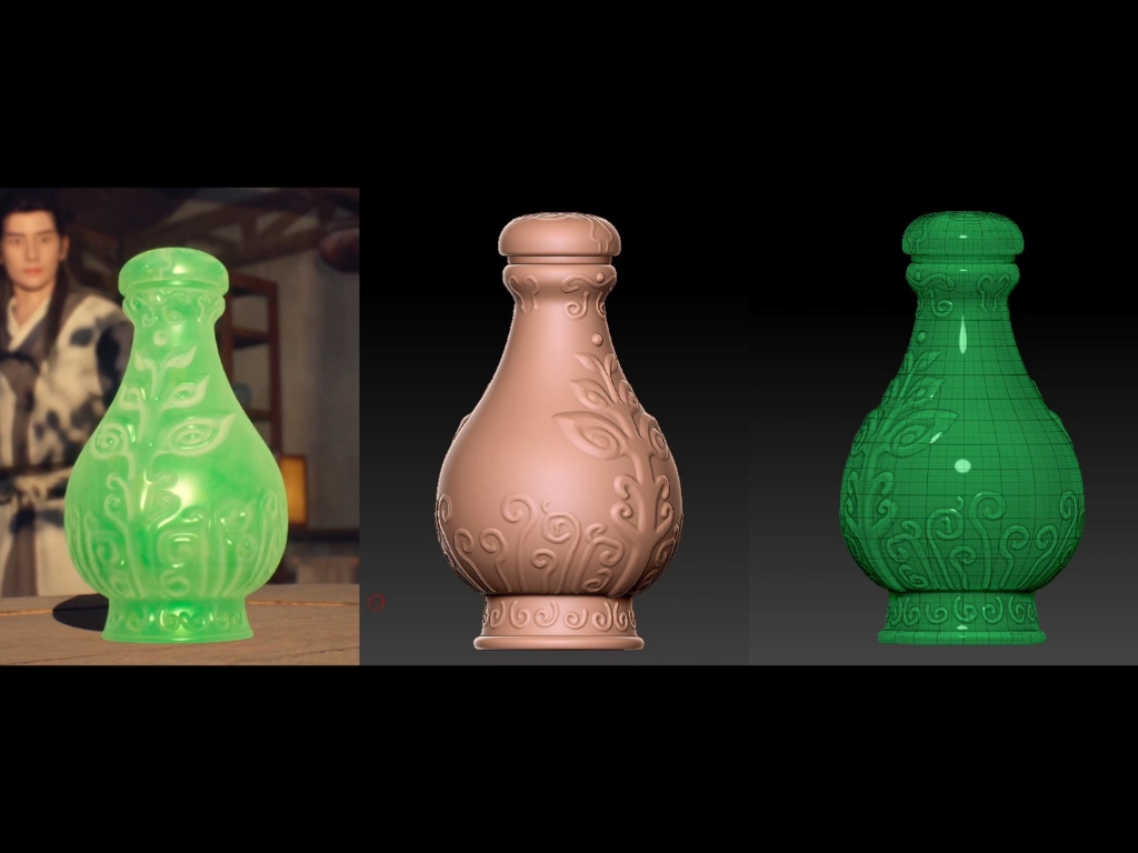 制作掌天瓶_3d打印/雕刻软件