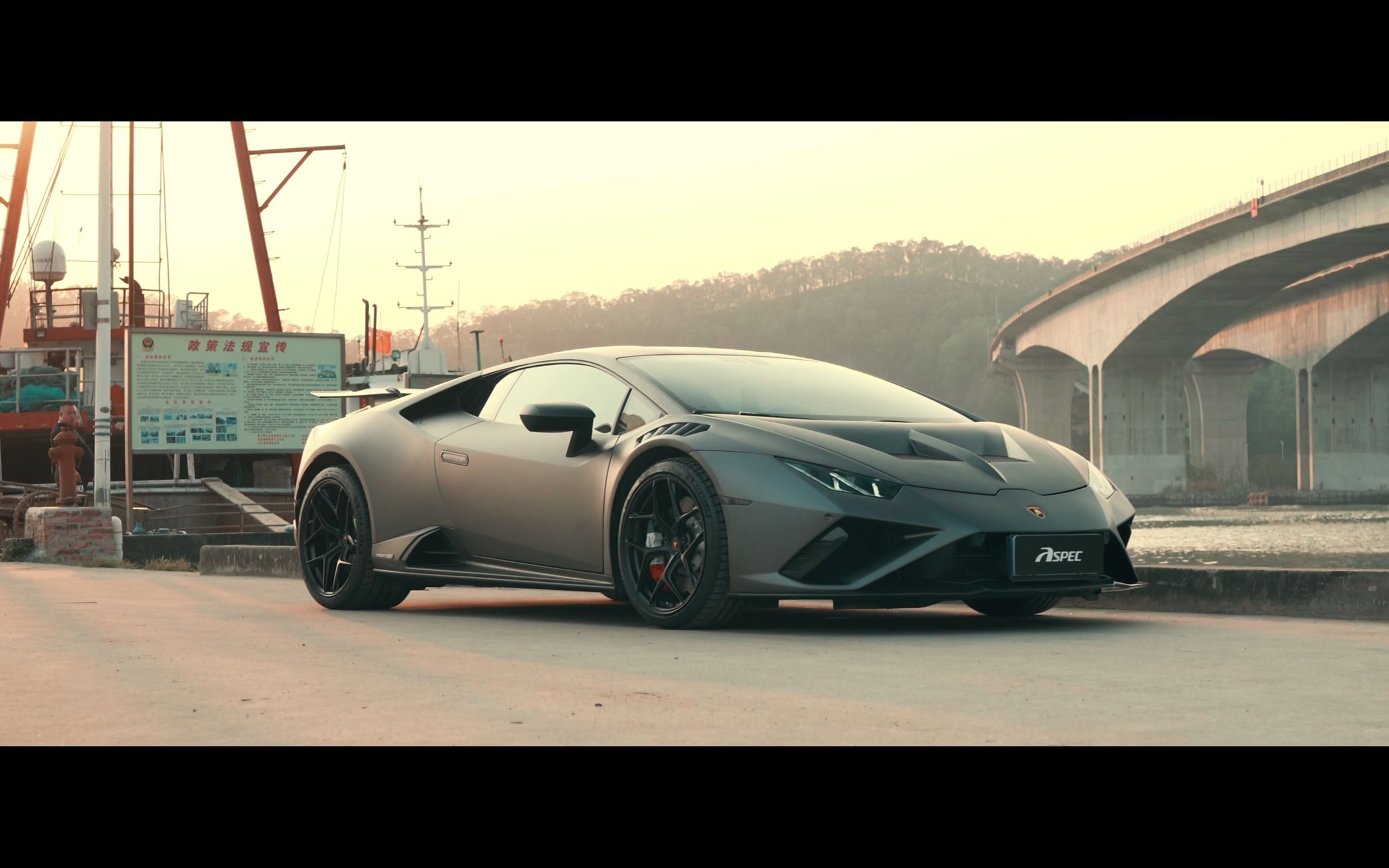 满分霸气 · mf87 - 兰博基尼huracan evo rwd小升级,搭载aspec mf87