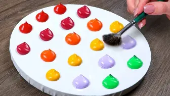 教你画治愈系丙烯画【我的脑海里全都是你】