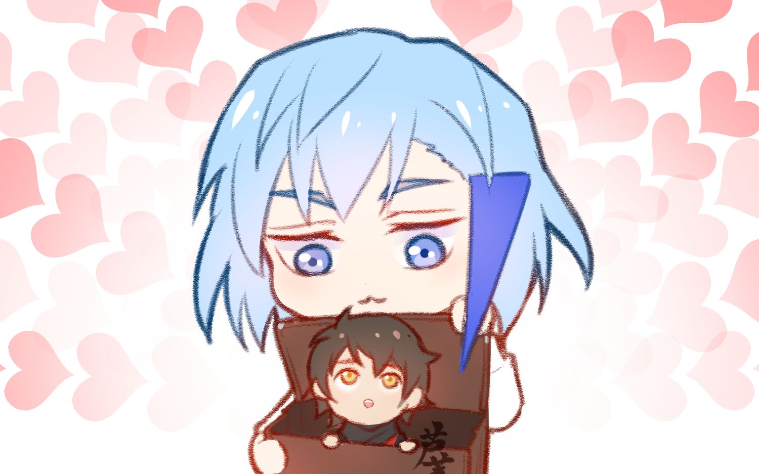 【神之塔】昆夜q版同人绘画过程