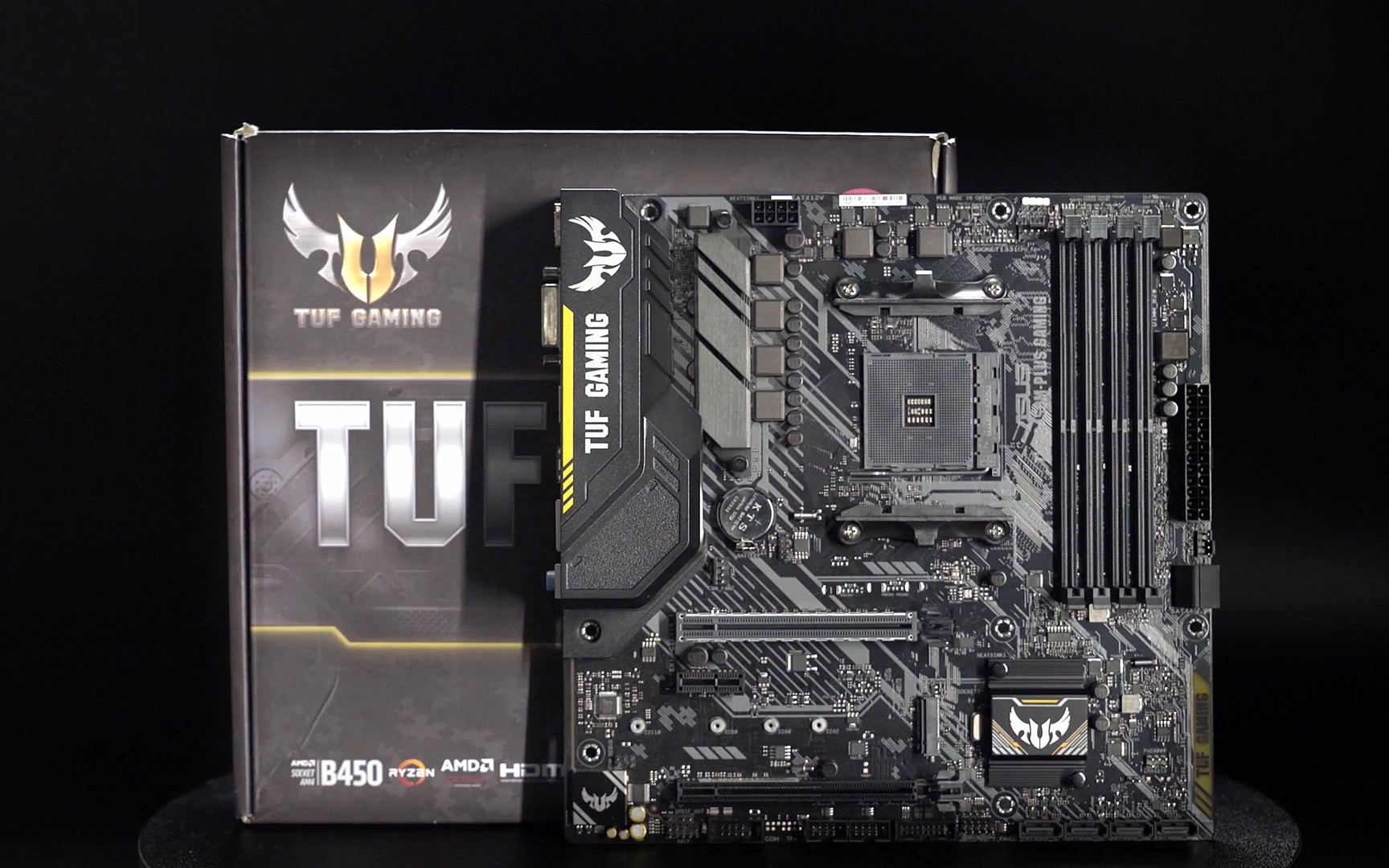 tuf b450m-plus gaming电竞特工主板展示视频