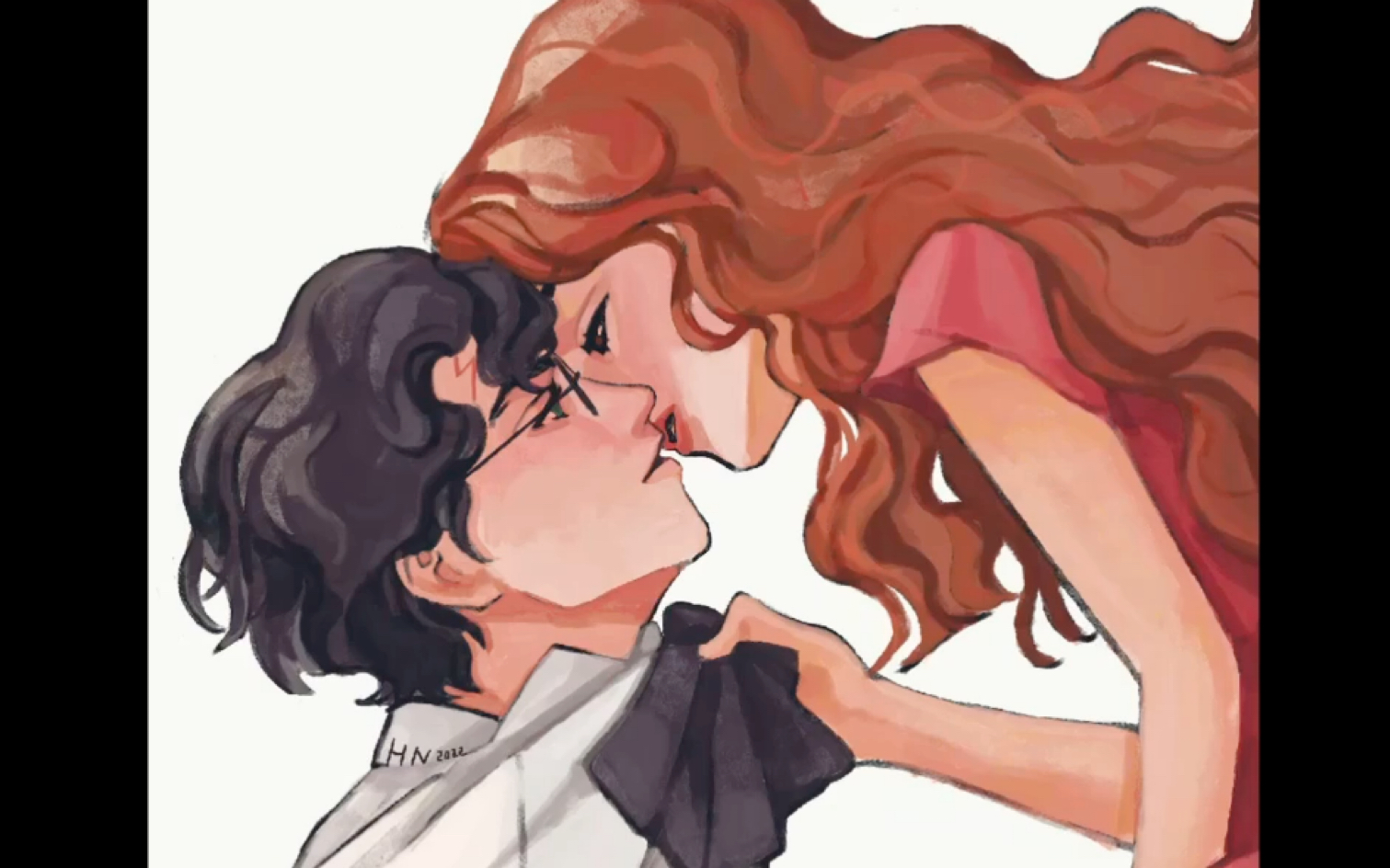 【procreate】#06哈赫舞会kiss