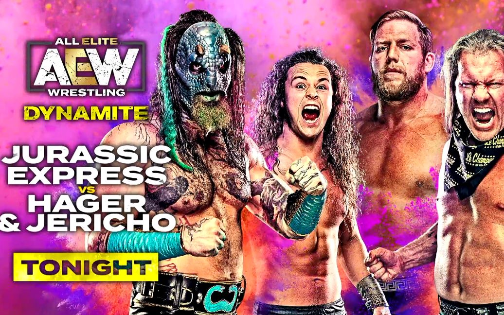 [图]The Jurassic Express vs. The Inner Circle - AEW.Dynamite.2020.07.22