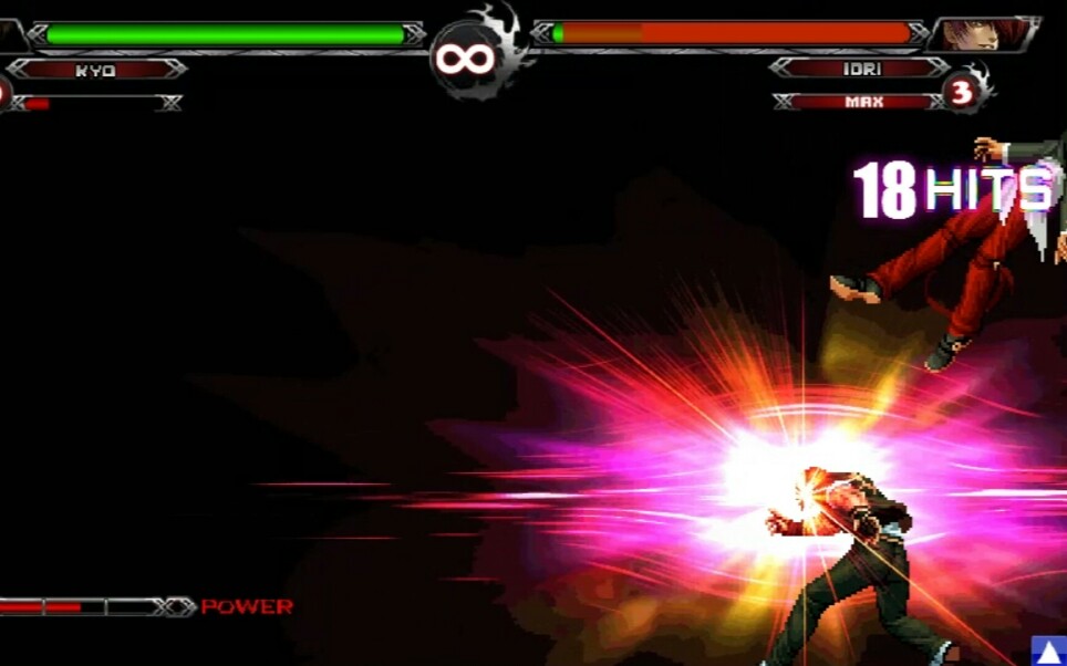 拳皇wingexv11里草力防技气极限高伤连段实战可用