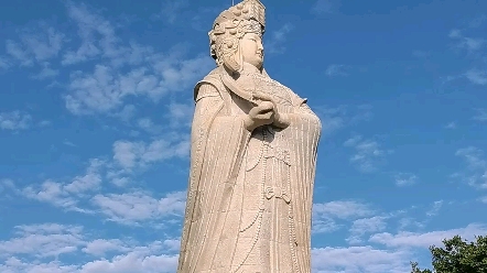 妈祖庙妈祖石像