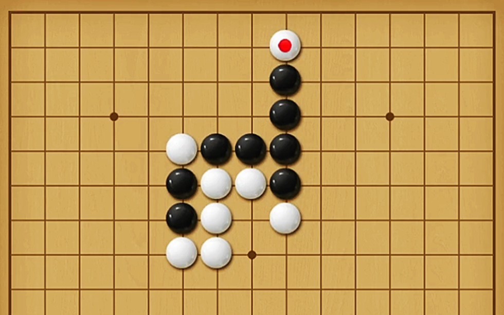 五子棋必勝陣法骨頭陣