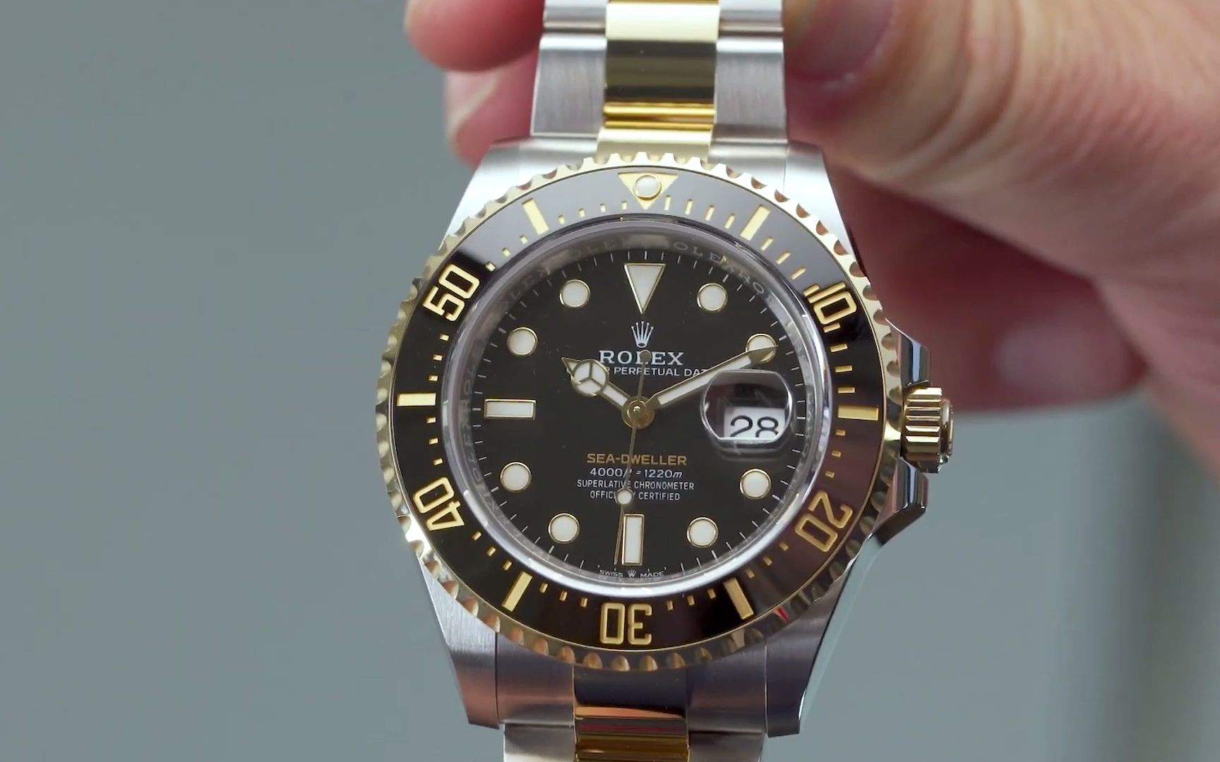 劳力士间金鬼王:3235潜水王者~_哔哩哔哩_bilibili