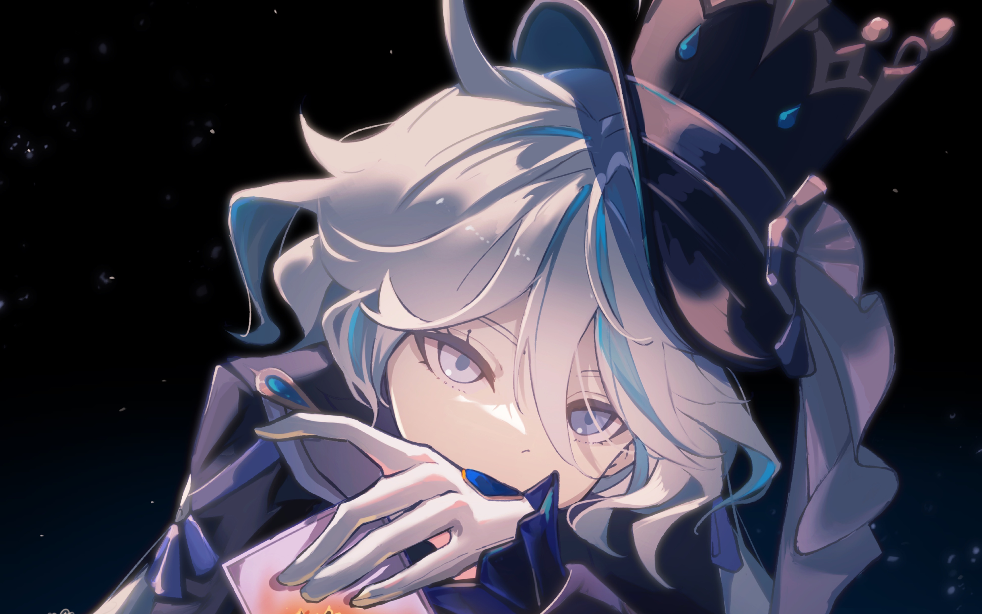 【绘画过程/芙卡洛斯】烧毁