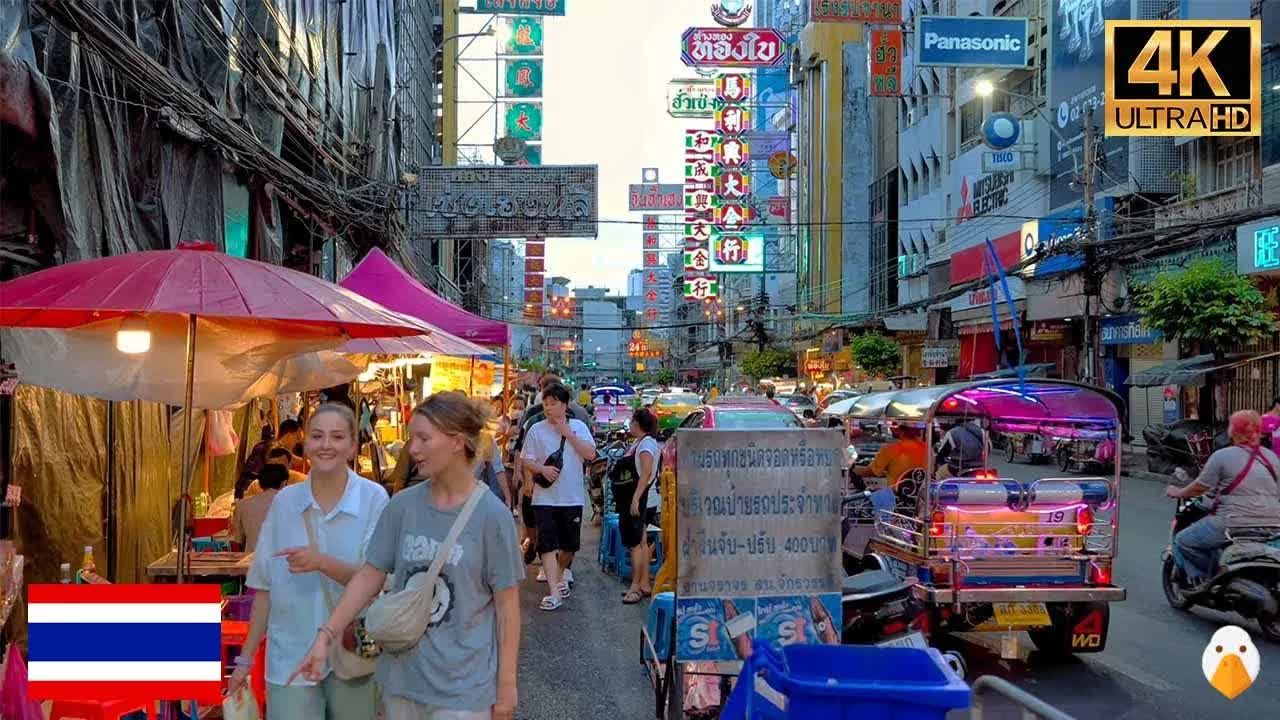 泰国曼谷中国城 曼谷最热闹的老城区