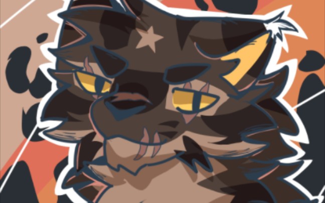 【猫武士/绘画】虎星