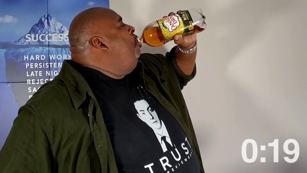 【碳酸教父|深渊巨喉】教父尝试新饮料|badlandschugs