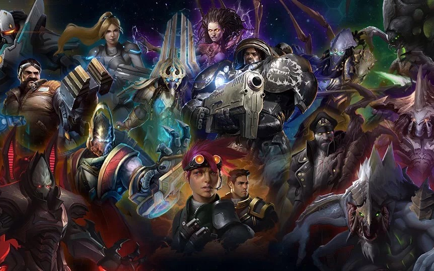 《星际争霸ll:三部曲》组合cg_哔哩哔哩 (゜-゜)つロ 干杯~-bilibili