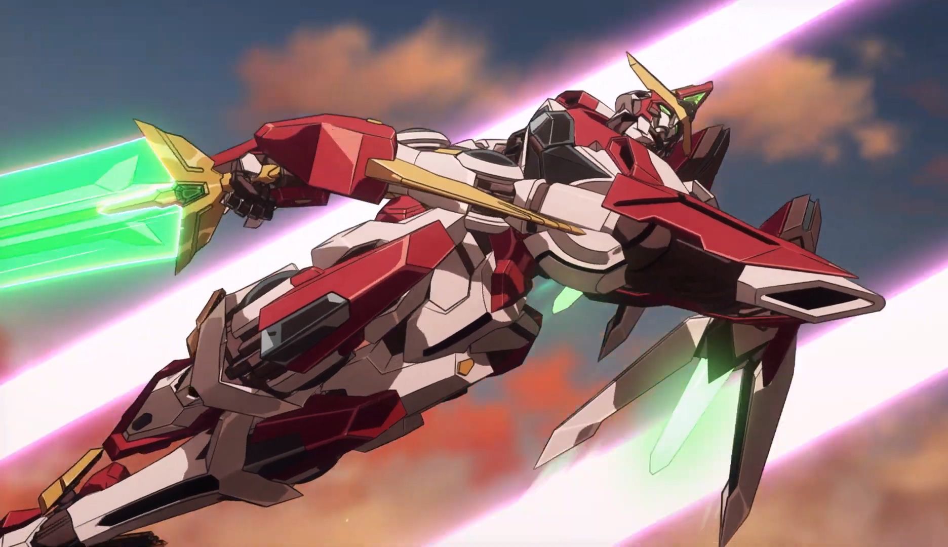 机甲题材动画《勇气爆发bangbravern》pv2