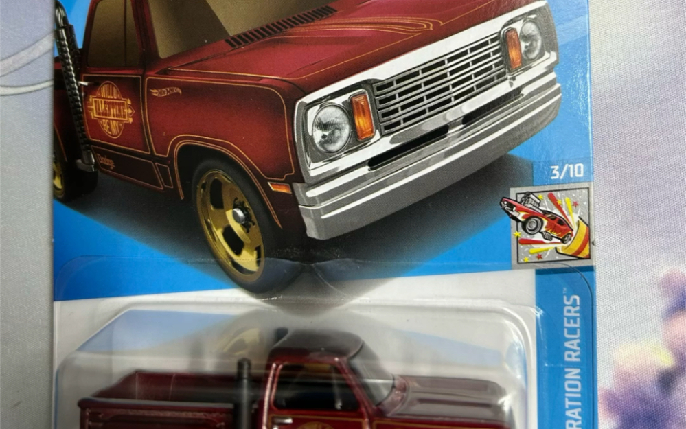 风火轮24c红色道奇皮卡分享