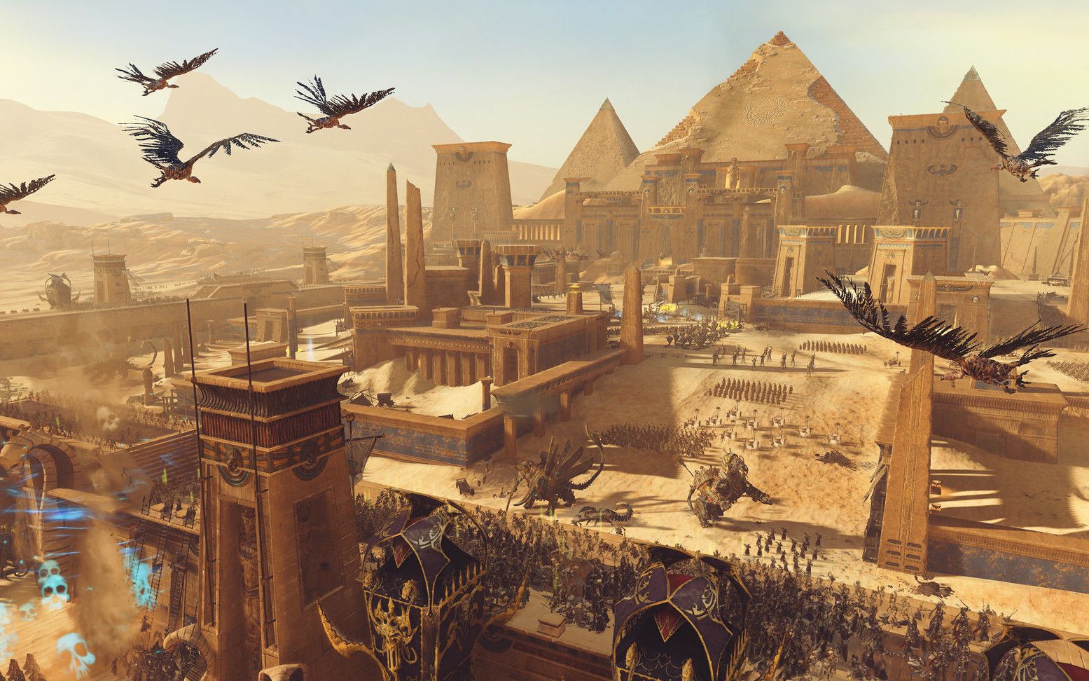 herman全面战争战锤2古墓王战役07敌人都是纸老虎