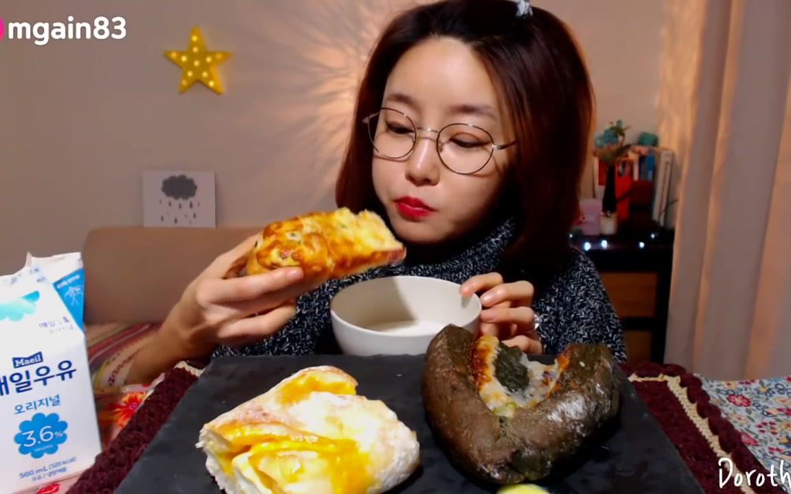 【香香甜甜吃蛋糕喝牛奶的dorothy多萝西是曾居广州现归韩国的极度嗜