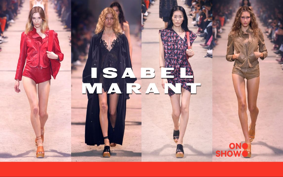 ISABEL MARANT 2024 春季系列 / 巴黎时装周哔哩哔哩bilibili