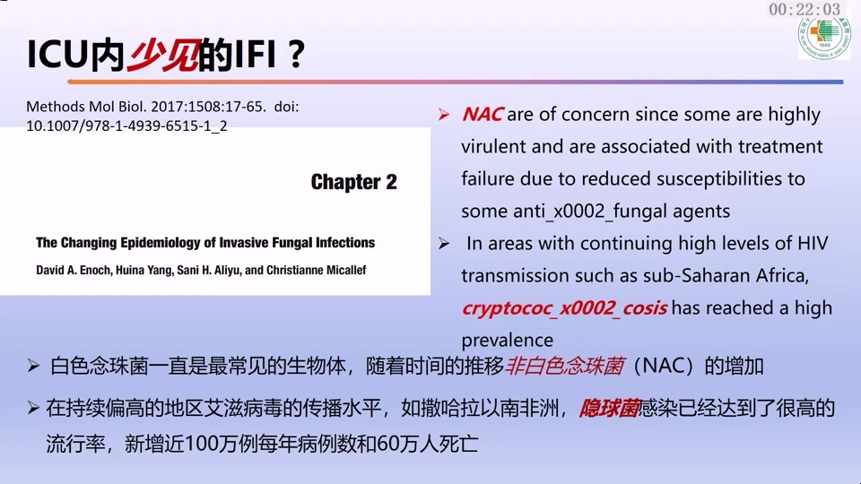 1.6 ICU内少见的IFI诊治策略哔哩哔哩bilibili