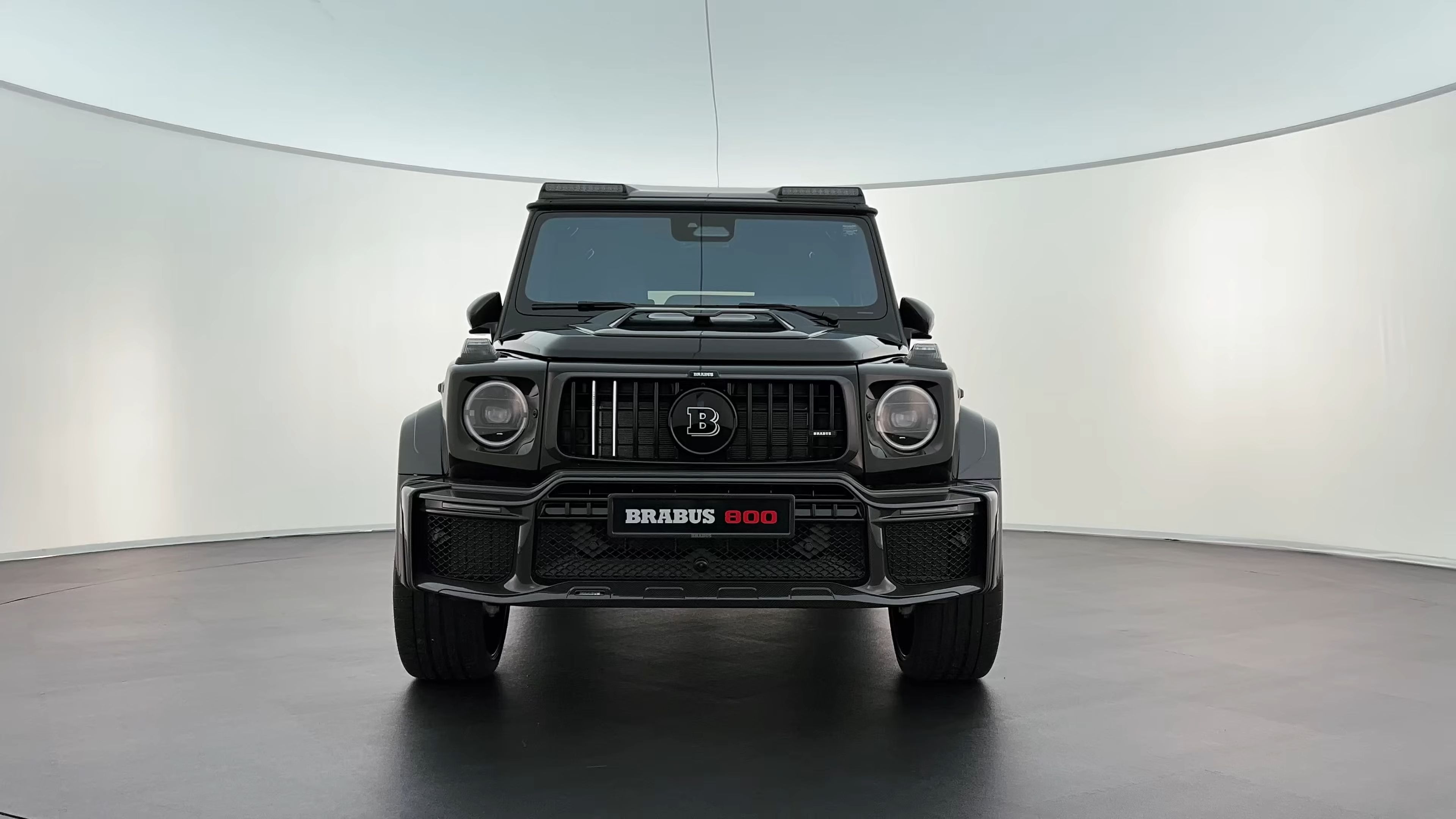 4k 2025 mercedes brabus 800 superblack 梅赛德斯 巴博斯