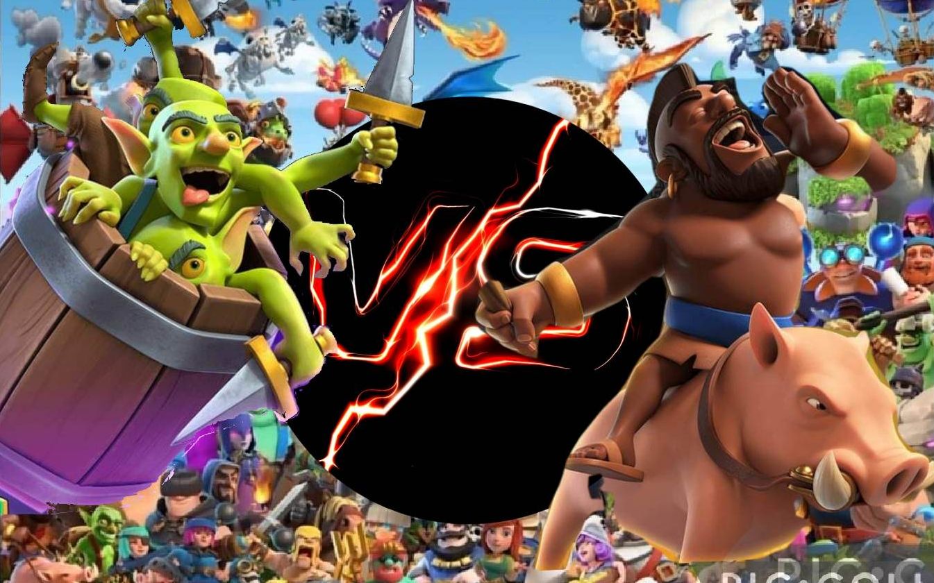 速轉豬vs自閉桶!clashroyale皇室戰爭