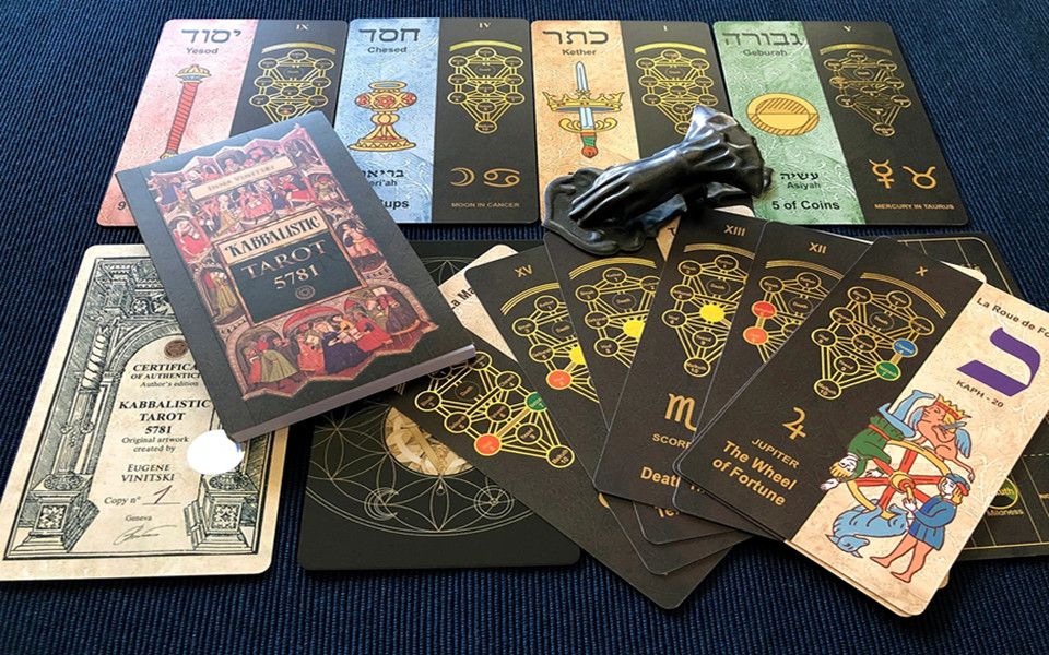 new kabbalistic tarot 5871卡巴拉塔羅5781私人發行 國外作者開箱