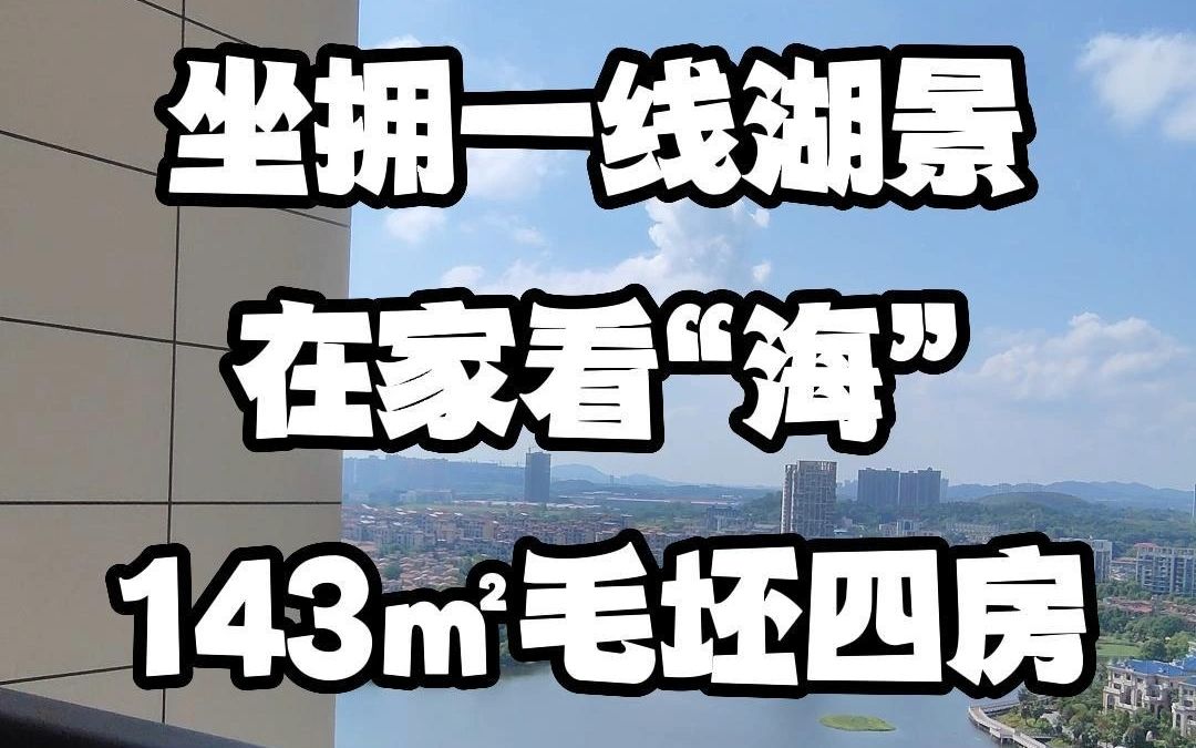 坐拥一线湖景,在长沙拥有属于自己的一片海.建面143平4房两厅两卫,南北通透双阳台.#长沙买房 #长沙楼市 #好房推荐 #抖音好房哔哩哔哩bilibili