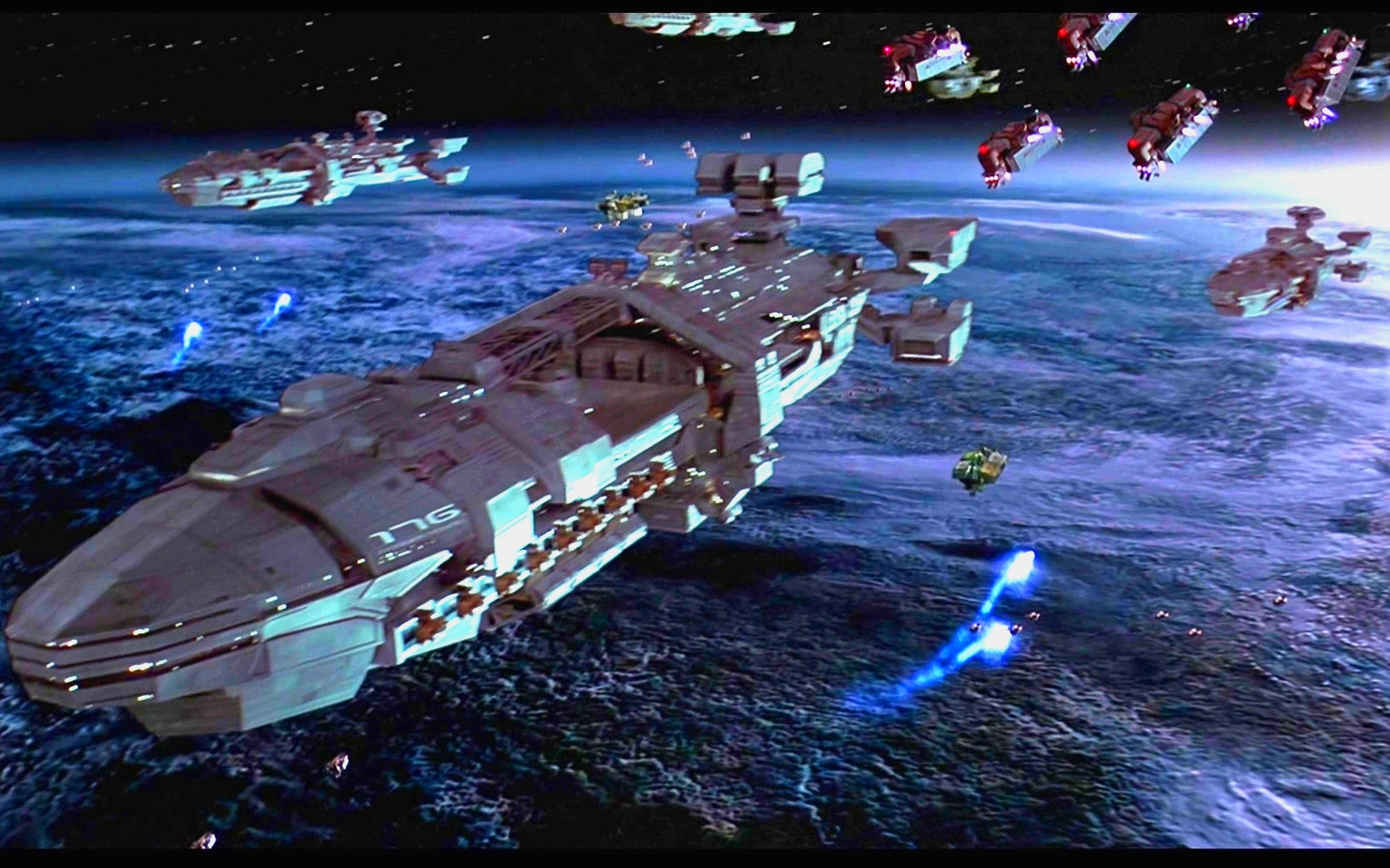 星河战队太空战舰图片