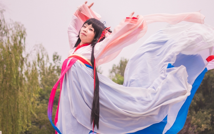 【窝巢姐弟】静态mv ——忆红莲 cos