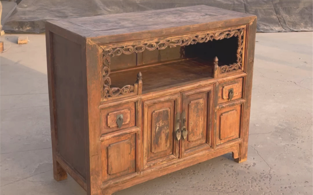 清代中期楠木万历柜做工精致可以做小茶柜边柜收纳