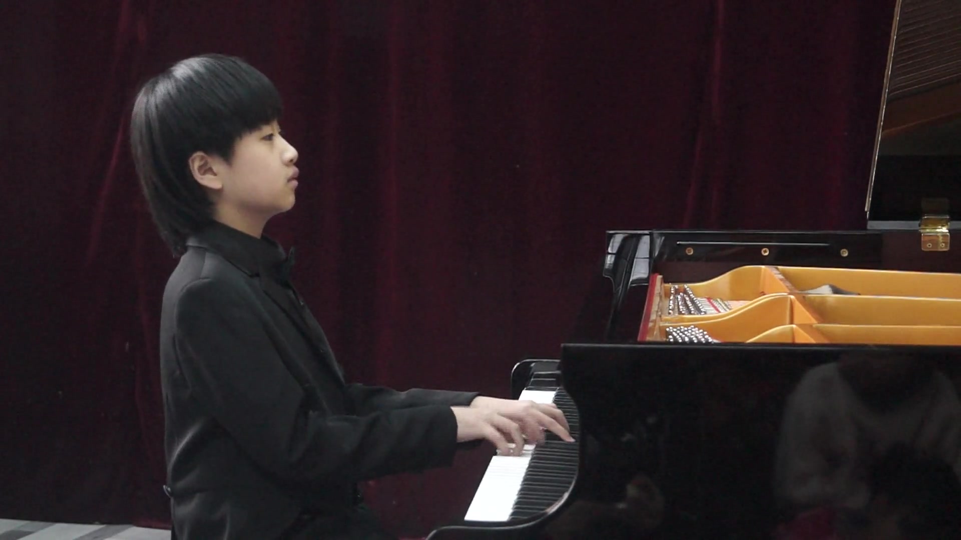 2019年1月24日 中央音乐学院附小五年级李仁泽钢琴独奏音乐会(茌平站)