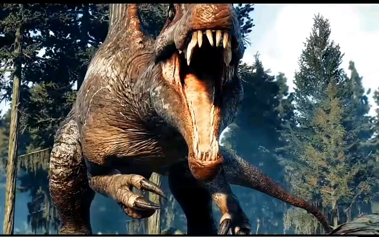 侏罗纪世界:霸王龙对战棘背龙,为什么会输掉