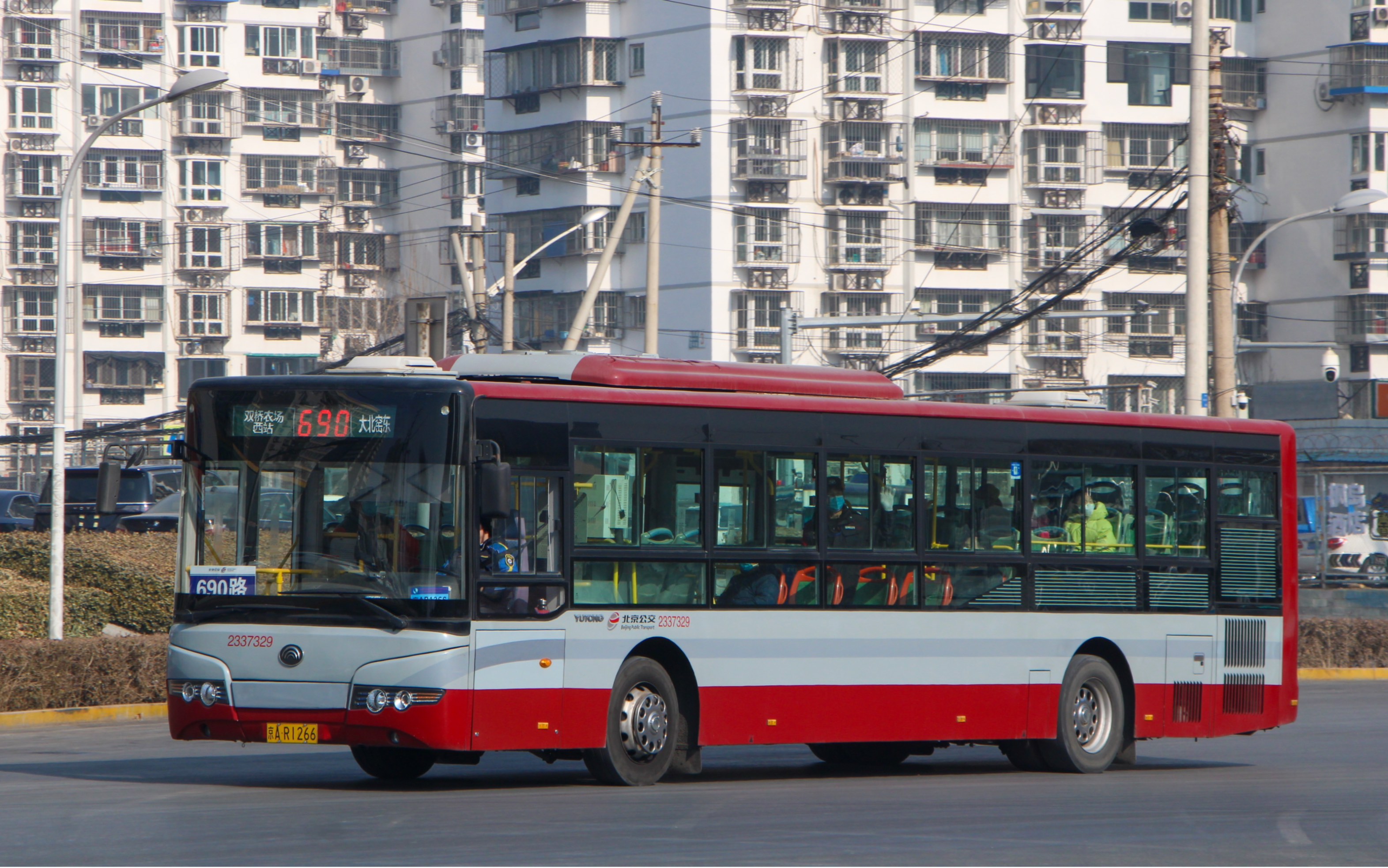 北京690路公交车路线图片