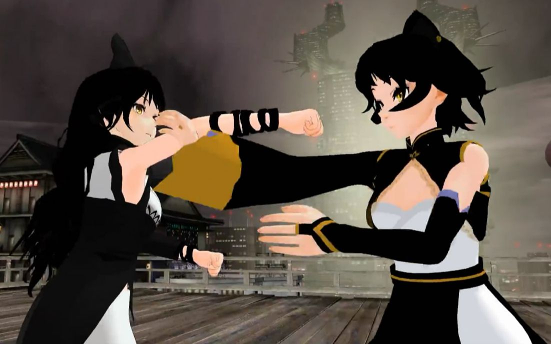 [图]【RWBY MMD】美少女精彩的刺激格斗（请戴上耳机体验超爽极致享受）