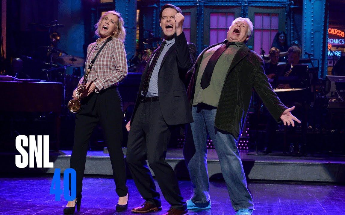 【snl40】超好笑小芳bill hader主持开场w/kristen wiig(熟肉)_哔哩