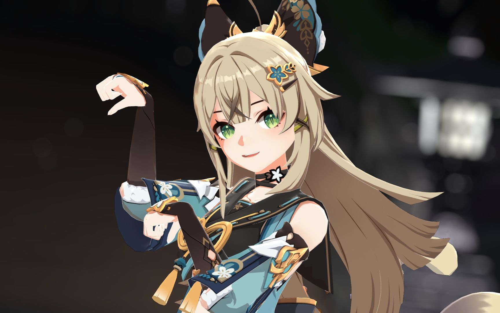 【原神mmd/绮良良】不出道就要回去当大妖怪啦!