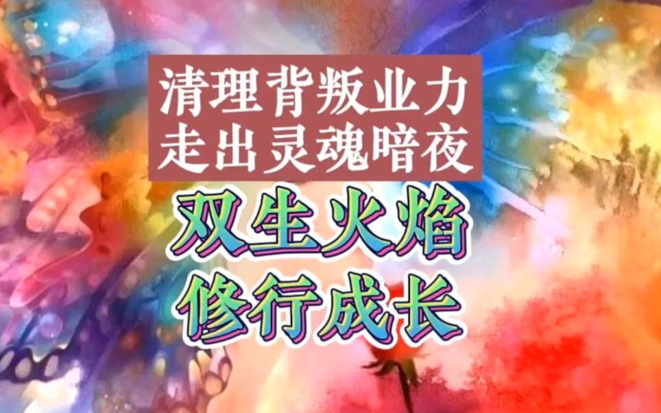 双生火焰,修行成长,帮女性走出灵魂暗夜,永离背叛业力.哔哩哔哩bilibili